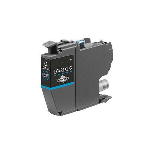 CARTUCCIA LC421XLC CIANO COMPATIBILE PER BROTHER DCP-J1050DW,J1140DW,MFC-J1010DW,J1800 LC-421XL CAPACITA' 500 PAGINE