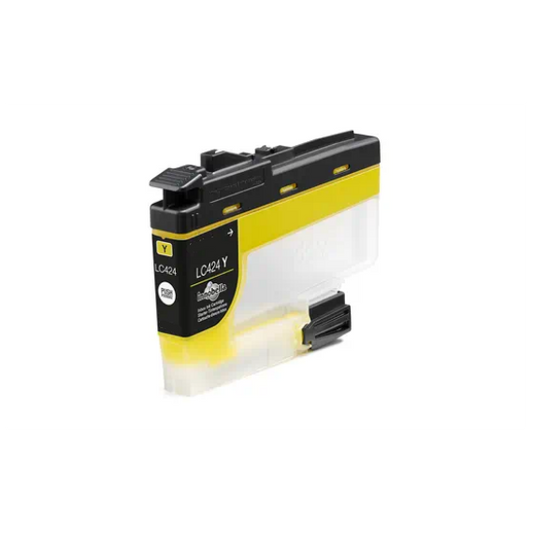 CARTUCCIA LC424Y GIALLA COMPATIBILE PER BROTHER DCP J1200W LC-424 CAPACITA' 750 PAGINE