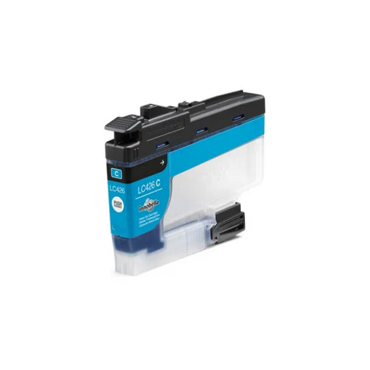 Cartuccia LC426C ciano compatibile per Brother MFC J4340DW,MFC J4540DW,MFC J4540DWXL LC-426 capacità 1.500 pagine