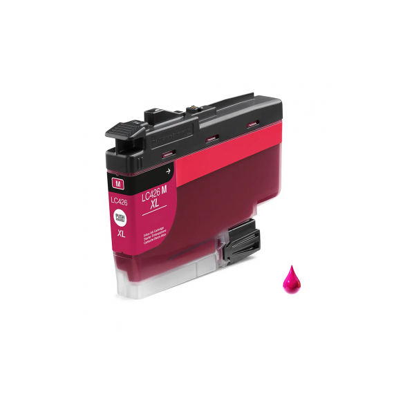 CARTUCCIA LC426XLM MAGENTA COMPATIBILE PER BROTHER MFC J4340DW,MFC J4540DW,MFC J4540DWXL LC-426XL CAPACITA' 3.000 PAGINE