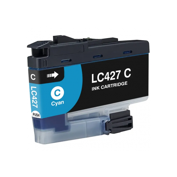 CARTUCCIA LC427C CIANO COMPATIBILE PER BROTHER HL J6010DW,MFC J5955DW,J6955,J6957,J6959 LC-427 CAPACITA' 1.500 PAGINE