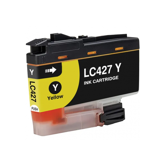 CARTUCCIA LC427Y GIALLA COMPATIBILE PER BROTHER HL J6010DW,MFC J5955DW,J6955,J6957,J6959 LC-427 CAPACITA' 1.500 PAGINE