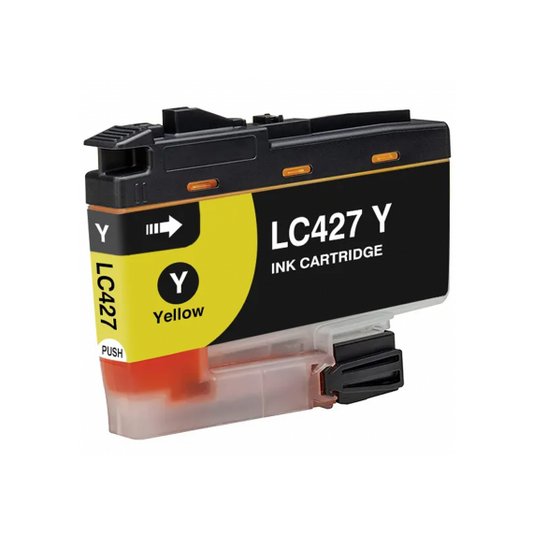 CARTUCCIA LC427Y GIALLA COMPATIBILE PER BROTHER HL J6010DW,MFC J5955DW,J6955,J6957,J6959 LC-427 CAPACITA' 1.500 PAGINE