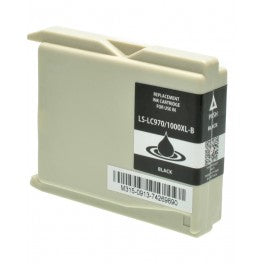 CARTUCCIA LC970BK LC1000BK XXL NERA COMPATIBILE PER BROTHER LC51Bk LC970BK LC1000BK CAPACITA 36ML