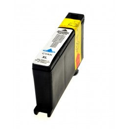 CARTUCCIA LEXMARK 100XL CIANO COMPATIBILE PER LEXMARK 205 705 805 905 305 405 505 605 14N1069E CAPACITA 12ML