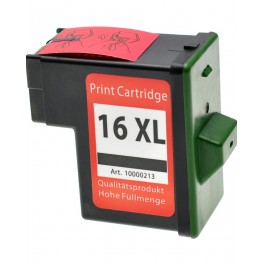 CARTUCCIA LEXMARK 16XL NERA COMPATIBILE PER LEXMARK Jet Printer Z13 Z23 Z23E 10N0217 17 10N0016  CAPACITA 14ML