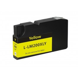 CARTUCCIA LEXMARK 200XLY GIALLA COMPATIBILE LEXMARK PER Pro4000C Pro5000T Pro 5500 14L0200 32ml 1.600 PAGINE
