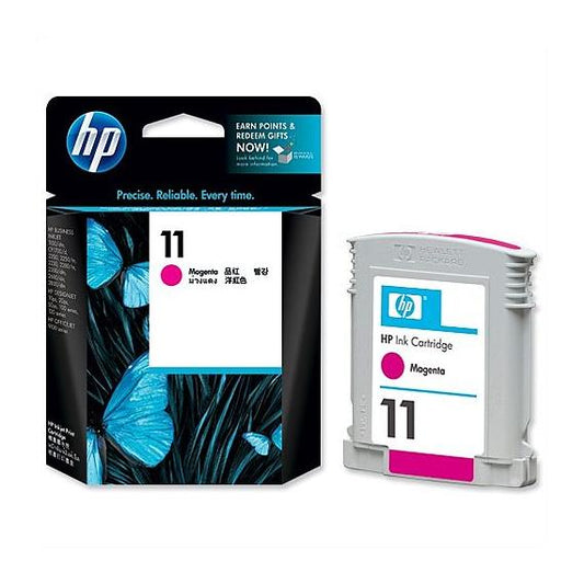 CARTUCCIA ORIGINALE HP 11 MAGENTA C4837A PER HP Business Jet 10001100D1200D 11M CAPACITA 28ML