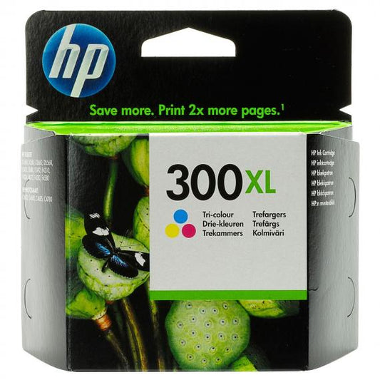 CARTUCCIA ORIGINALE HP 300XLC COLORE CC644EE ALTA CAPACITA PER HP D2560 F4210 F4224 F4272 F4280 CAPACITA 11ML 420 PAGINE