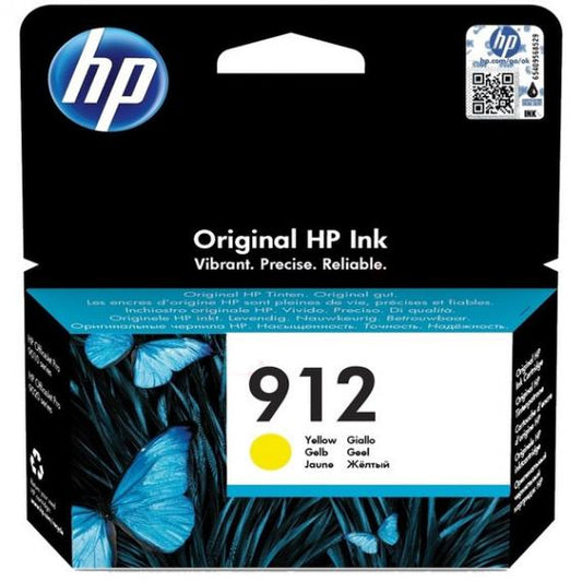 CARTUCCIA ORIGINALE HP 912 GIALLA 3YL79AE PER HP OFFICEJET 8012,8014,8015, PRO 8022,8024,8025,8035 CAPACITA 315 PAGINE