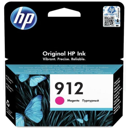 CARTUCCIA ORIGINALE HP 912 MAGENTA 3YL78AE PER HP OFFICEJET 8012,8014,8015, PRO 8022,8024,8025,8035 CAPACITA 315 PAGINE