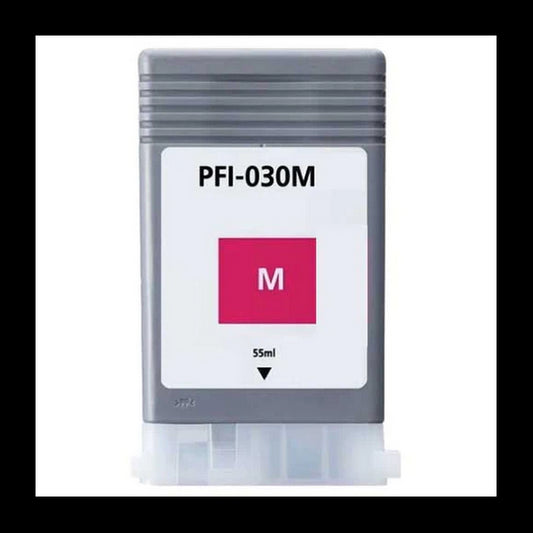 Cartuccia PFI-030M magenta pigmentato 3491C001 compatibile per Canon IMAGEPROGRAF TA-20,TA-30 PFI030 capacità 55ml