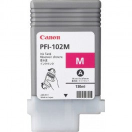 CARTUCCIA PFI-102M MAGENTA COMPATIBILE PER CANON IPF500 IPF600 IPF700 LP17 LP24 PFI-102M 130ML