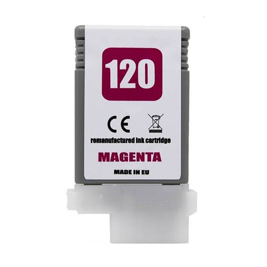 CARTUCCIA PFI-120M MAGENTA 2887C001 PIGMENTATO COMPATIBILE PER CANON imagePROGRAF TM-200,TM-205,TM-300,TM-305 PFI120 130ml