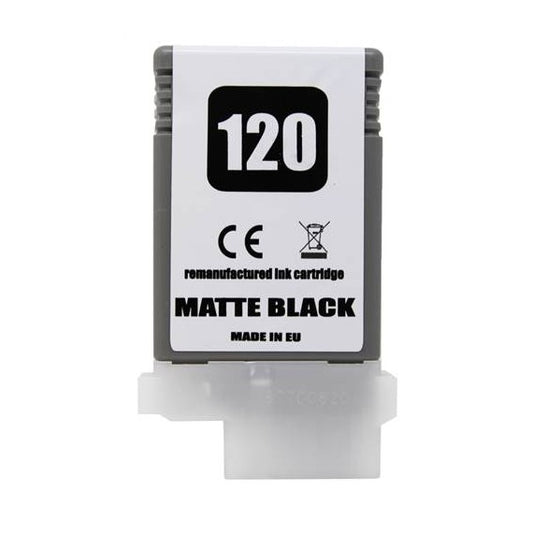 CARTUCCIA PFI-120MB MATTE BLACK 2884C001 PIGMENTATO COMPATIBILE PER CANON imagePROGRAF TM-200,TM-205,TM-300,TM-305 PFI120 130ml