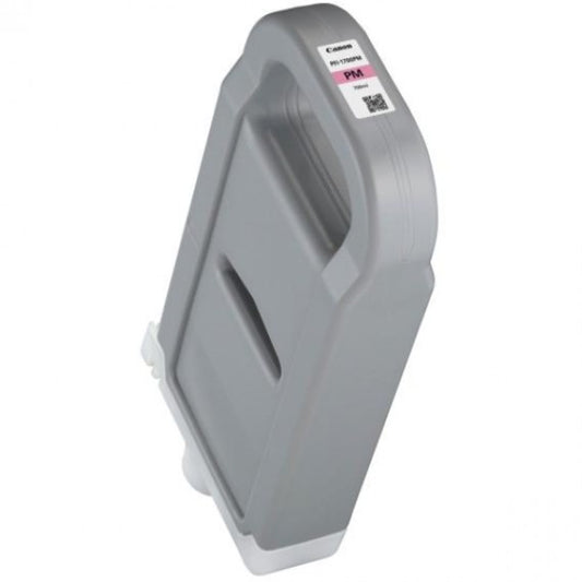 CARTUCCIA PFI-1700PM PHOTO MAGENTA PIGMENTATO 0780C001 COMPATIBILE PER CANON IPF PRO 2000,4000,6000 IMAGEPROGRAF PFI1700 700ML