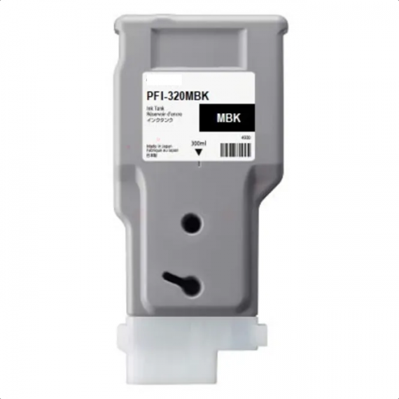 CARTUCCIA PFI-320MBK MATTE BLACK 2889C001 COMPATIBILE PER CANON imagePROGRAF TM-200,TM-205,TM-300,TM-305 PFI320 300ml