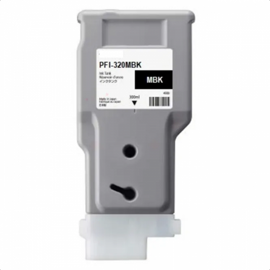 CARTUCCIA PFI-320MBK MATTE BLACK 2889C001 COMPATIBILE PER CANON imagePROGRAF TM-200,TM-205,TM-300,TM-305 PFI320 300ml