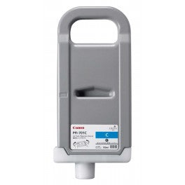 CARTUCCIA PFI-701C CIANO COMPATIBILE PER CANON IPF8000S 9000S 0901B001 PFI701 700ML PIGMENT