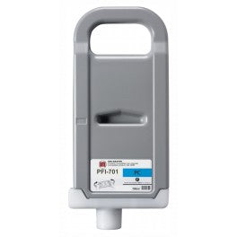 CARTUCCIA PFI-701PC PHOTO CIANO COMPATIBILE PER CANON IPF8000S 9000S 0904B001 PFI701 700ML PIGMENT