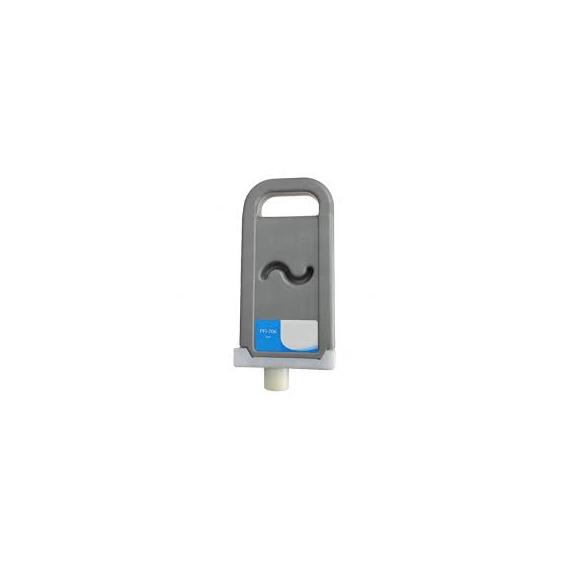 CARTUCCIA PFI-706C CIANO COMPATIBILE 6682B001 PER CANON iPF8300 iPF8400 iPF9400 PFI706 CAPACITA 700ml