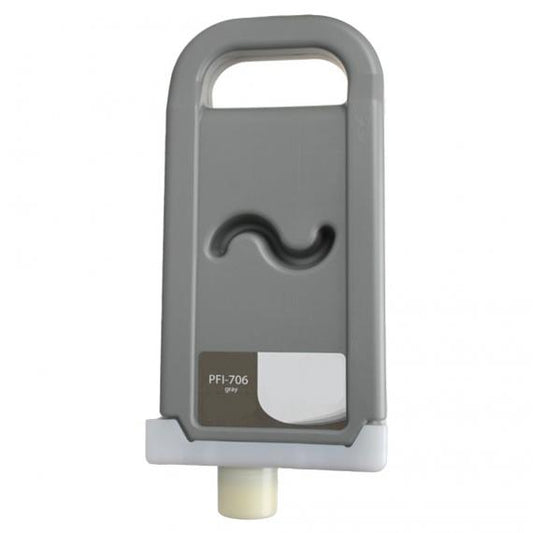 CARTUCCIA PFI-706GY GRIGIA COMPATIBILE 6690B001 PER CANON iPF8300 iPF8400 iPF9400 PFI706 CAPACITA 700ml