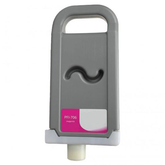 CARTUCCIA PFI-706M MAGENTA COMPATIBILE 6683B001 PER CANON iPF8300 iPF8400 iPF9400 PFI706 CAPACITA 700ml