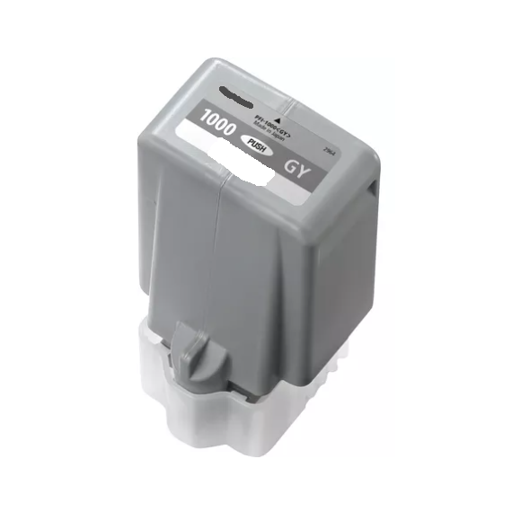 Cartuccia PFI1000GY grigio 0552C001 ink pigmentato compatibile per Canon imagePROGRAF PRO-1000 capacità 80ml