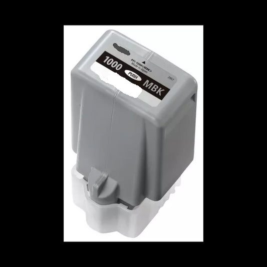 Cartuccia PFI1000MBK nero opaco 0545C001 ink pigmentato compatibile per Canon imagePROGRAF PRO-1000 capacità 80ml