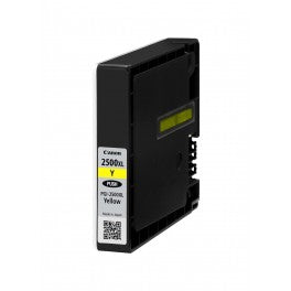 CARTUCCIA PGI-2500XL GIALLA COMPATIBILE PER CANON iB4050 MB5050 MB5350 PGI2500 9266B001 CAPACITA 20ML 1.700 PAGINE