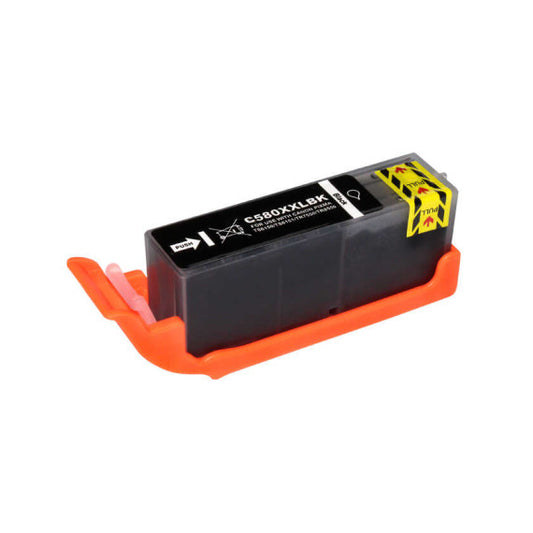 Cartuccia PGI-580XXL nero pigmentato 1970C001,2078C001,2024C001 compatibile per Canon TS6150,8150,9150,TR7550 PGI580 600 pagine