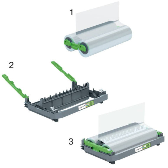 Cartuccia ricaricabile per plastificatrice GBC Foton 30 da 100 µ lucida - 4410024