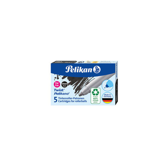 Cartuccia sferografica KM5 ECO - nero - Pelikan - conf. 5 pezzi