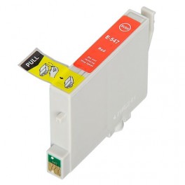 CARTUCCIA T0547 ROSSA COMPATIBILE PER EPSON Stylus Photo R800,R1800 CAPACITA 16ML
