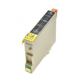 CARTUCCIA T0551 NERA COMPATIBILE PER EPSON Stylus Photo R240 RX420 RX520 CAPACITA 16ML