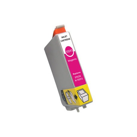 CARTUCCIA T0593 MAGENTA COMPATIBILE PER EPSON STYLUS PHOTO R2400 18ML