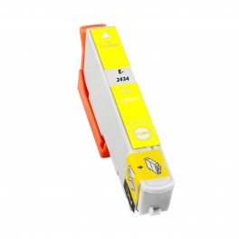 CARTUCCIA T2434 GIALLA COMPATIBILE CON CHIP PER EPSON XP750 XP850 XP860 XP950 XP55 24XL CAPACITA 8,7ML