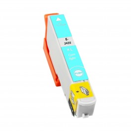 CARTUCCIA T2435 CIANO FOTOGRAFICO COMPATIBILE CON CHIP PER EPSON XP750 XP850 XP860 XP950 XP55 24XL CAPACITA 8,7ML