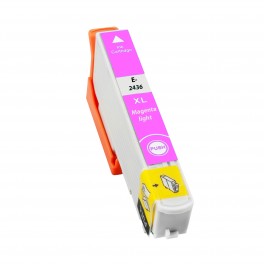 CARTUCCIA T2436 MAGENTA FOTOGRAFICO COMPATIBILE CON CHIP PER EPSON XP750 XP850 XP860 XP950 XP55 24XL CAPACITA 8,7ML