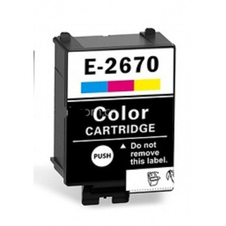 CARTUCCIA T2670 COLORE COMPATIBILE PER EPSON WF-100W C13T26704010 T267 CAPACITA 11,4ML - 250 PAGINE