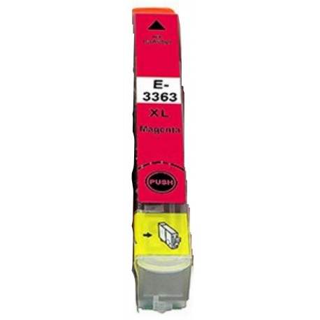 CARTUCCIA T3363 MAGENTA COMPATIBILE PER EPSON EXPRESSION PREMIUM XP530 XP630 XP635 XP830 3363XL 33XL CAPACITA 9ML