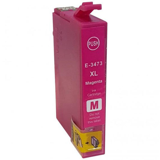 CARTUCCIA T3473 MAGENTA COMPATIBILE PER EPSON WORKFORCE PRO WF3720DWF, WF3725DWF CAPACITA 12ML 950 PAGINE