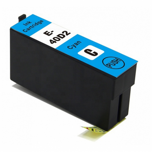CARTUCCIA T40D2 CIANO PIGMENTATO COMPATIBILE C13T40D240 C13T40C240 PER EPSON SureColor SC-T2100,SC-T3100,SC-T5100 CAPACITA' 56ml
