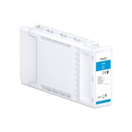 CARTUCCIA T41F2C CIANO C13T41F240 COMPATIBILE PER EPSON SureColor SC-T3400,SC-T5400 CAPACITA' 350ml