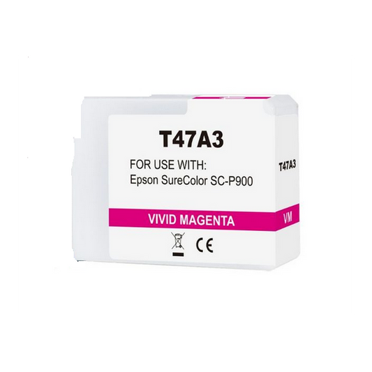 Cartuccia T47A3 magenta C13T47A300 ink pigmentato compatibile per Epson SureColor SC-P900 capacità 50ml