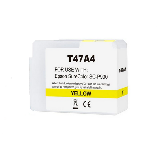 Cartuccia T47A4 giallo C13T47A400 ink pigmentato compatibile per Epson SureColor SC-P900 capacità 50ml