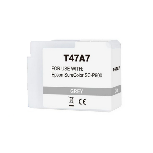 Cartuccia T47A7 grigio C13T47A700 ink pigmentato compatibile per Epson SureColor SC-P900 capacità 50ml
