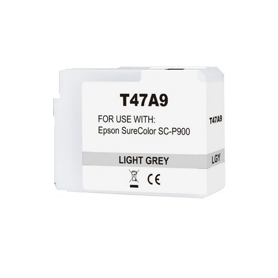 Cartuccia T47A9 light ciano C13T47A900 ink pigmentato compatibile per Epson SureColor SC-P900 capacità 50ml