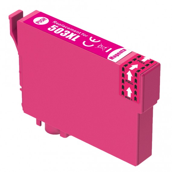 CARTUCCIA T503XL MAGENTA C13T09R34010 COMPATIBILE PER EPSON EXPRESSION XP 5200,XP 5205, WORKFORCE WF 2960,WF 2965 10ml