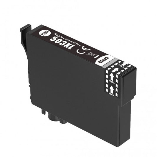 CARTUCCIA T503XL NERA C13T09R14010 COMPATIBILE PER EPSON EXPRESSION XP 5200,XP 5205, WORKFORCE WF 2960,WF 2965 12ml